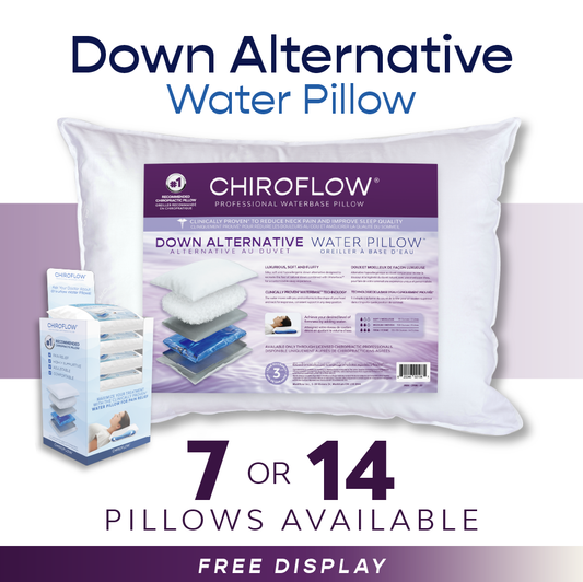 Chiroflow Down Alternative Water Pillows - Multi-Pack Options