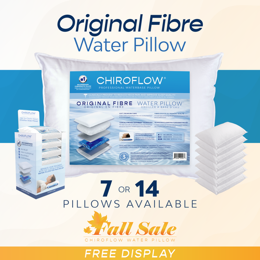 Chiroflow Original Fibre Water Pillows - Multi-Pack Options