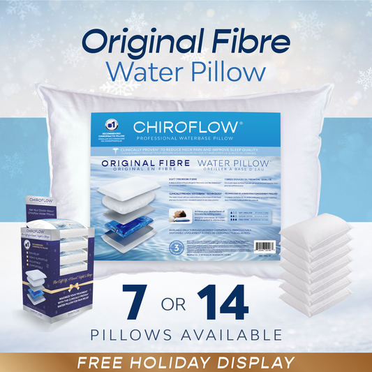 Chiroflow Original Fibre Water Pillows - Holiday Multi-Pack Options