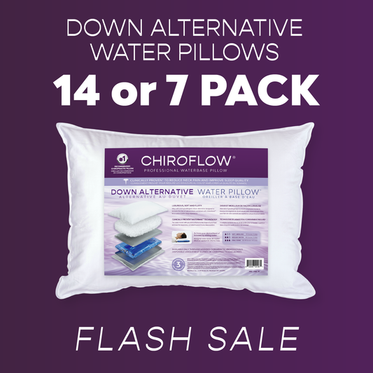 Chiroflow Down Alternative Water Pillows - Multi-Pack Options